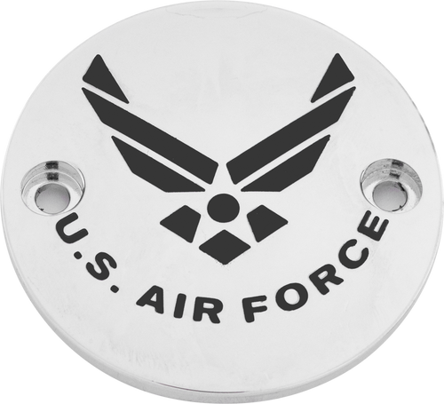 Custom Engraving M8 Timer Cover Air Force Chrome Airf04-63