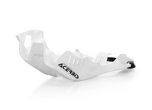 Acerbis Skid Plate W/Linkage Guard White/Black 2791671035