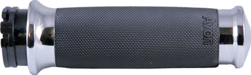 AVON CC-85-CH-FLY-HT Avon Custom Contour Grips Heated Tbw Chrome Cc-85-Ch-Fly-Ht