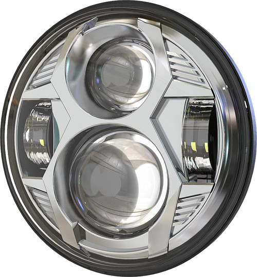 Pathfinder 5 3/4" Led Headlight Chrome Hdp5C