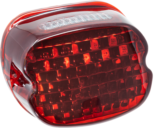 Letric Lighting Co Slantback Led Tailight Red Lense Llc-Stl-R