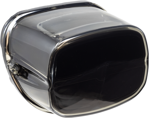 Letric Lighting Co LLC-SQTL-CB Letric Lighting Co Sqaureback Led Tailight Black /Smoke Lense Llc-Sqtl-Cb
