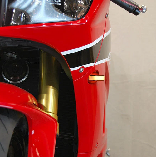 New Rage Cycles Front Led Turn Signals Hon Cbr600-Fb-Bo