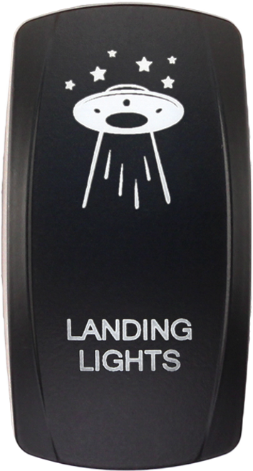 Xtc Power Products Dash Switch Rocker Face Landing Lights Sw00-00140044 Xtc Power Products Dash Switch Rocker Face Landing Lights Sw00-00140044