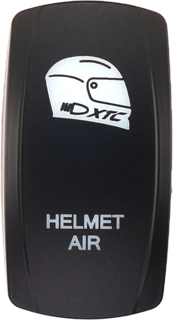 Xtc Power Products SW00-00113015 Xtc Power Products Dash Switch Rocker Face Helmet Air Sw00-00113015