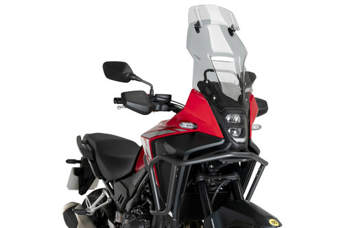 Puig Multi-Adjustable Visor 2.0 Clip-On Smoke 300X130Mm 20764H