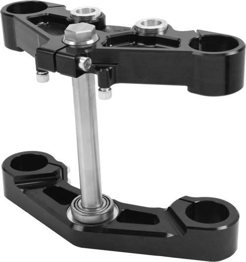 Hawg Halters Inc 49EFLAR3-TS13 Hawg Halters Inc Dominator Tree Set Race Conv Black Flt Pre-2013 49Mm 49Eflar3-Ts13