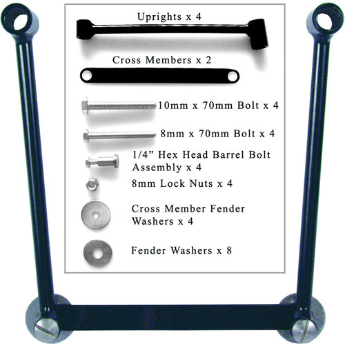 Willie & Max Universal Hard Mount Kit Pair 58633-00