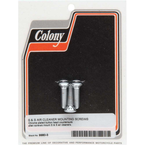 COLONY 99803 Colony Cover Bolts - Air Cleaner 9980-3