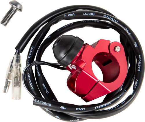 Fire Power KS-02 RED Fire Power Kill Switch Single Bolt Clamp Red Ks-02 Red