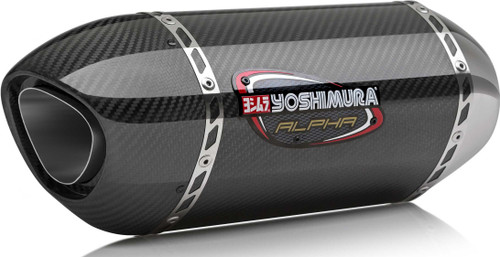 Yoshimura 11670BM221 Yoshimura Exhaust Street Alpha-T Slip-On Ss-Cf-Cf Works 11670Bm221