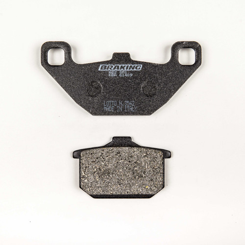 BRAKING 662SM1 Braking Brake Pad Set Semi-Metallic 662Sm1