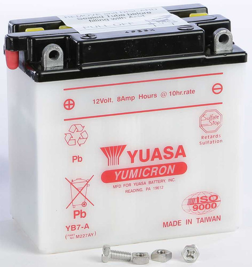 YUASA YUAM227AY Yuasa Battery Yb7-A Conventional Yuam227Ay