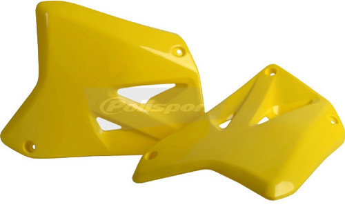 Polisport Radiator Shroud Yellow 8423000001 Polisport Radiator Shroud Yellow 8423000001