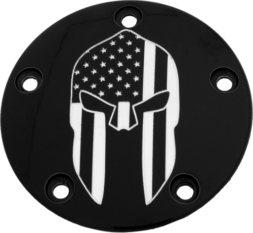 Custom Engraving PATR20-04BG Custom Engraving Tc Timer Cover Spartain Black Patr20-04Bg