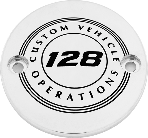 Custom Engraving M8 Timer Cover 128 Cvo Chrome 128-10-63