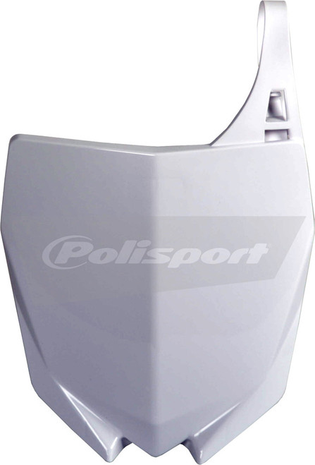 Polisport Number Plate White 8678400001