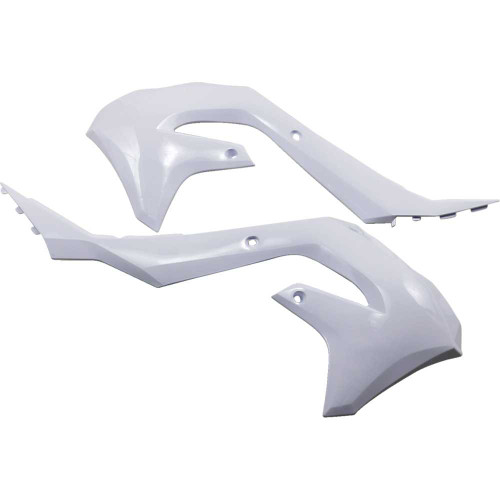 CYCRA 1CYC187142 Cycra Powerflow Shrouds - White 1Cyc-1871-42