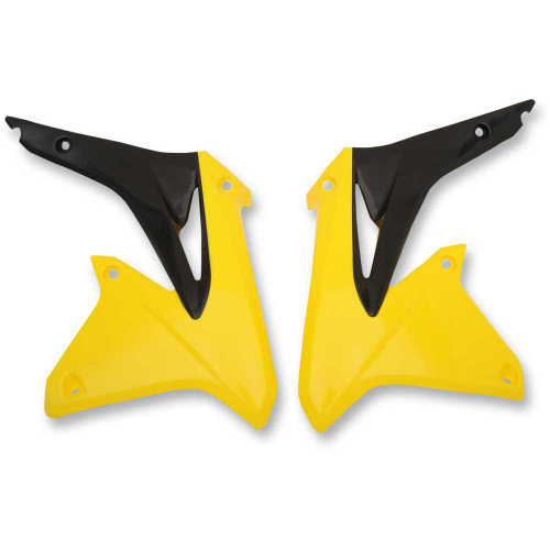 CYCRA 1CYC186955 Cycra Powerflow Shrouds - Yellow 1Cyc-1869-55