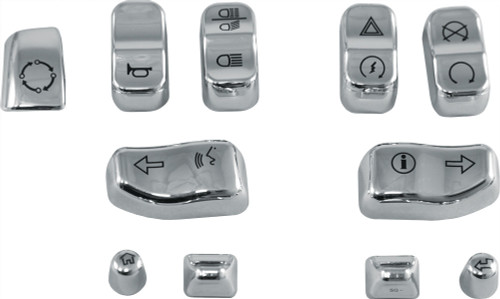 Harddrive Switch Caps Chr 14-Up 11 Piece 0139-11 Harddrive Switch Caps Chr 14-Up 11 Piece 0139-11