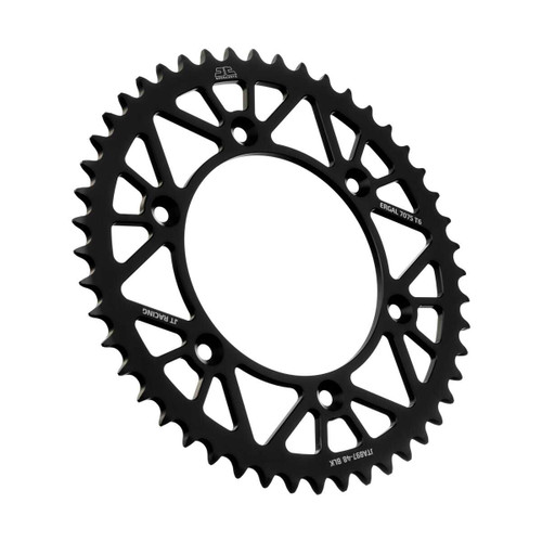 Jt JTA897.48BLK Jt Rear Racelite Sprocket Alum 48T-520 Blk Hus/Husq/Ktm Jta897.48Blk