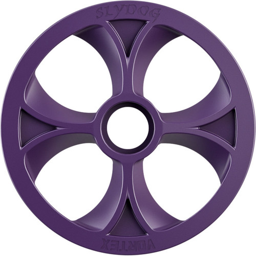Slydog Vortex Bogie Wheel 10" Purple Alpha Wheel A/C Bog100Unvsolpur