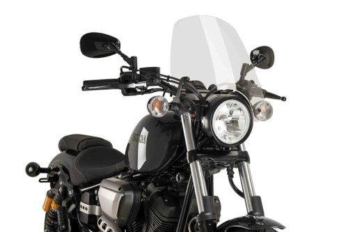 Puig Windscreen Naked New Gen Touring Clear Yam 9438W