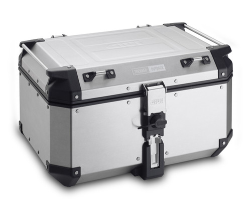 Givi Obkn58A Outback Top Case 58 Liter Silver Obkn58Aa