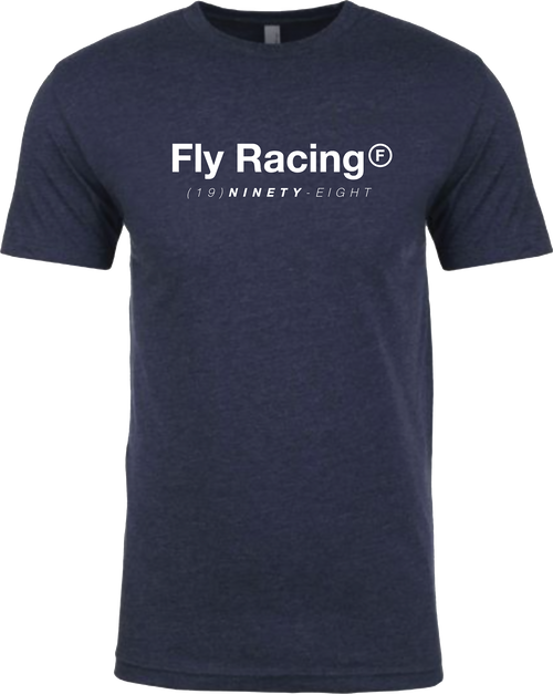 Fly Racing 354-03142X Fly Racing Fly Trademark Tee Midnight Navy 2X 354-03142X