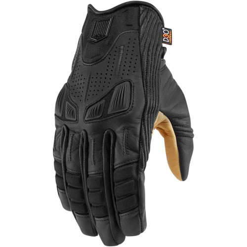 ICON 3301-2879 Icon Axys Gloves - Black - Medium