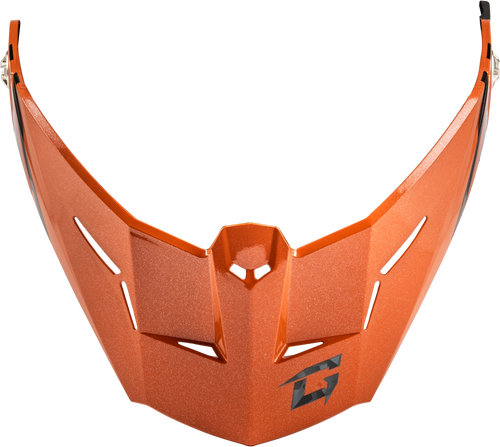 Gmax G074155 Gmax Md-74 Visor W/Screws Striker Blk/Grey/Orange Metal G074155