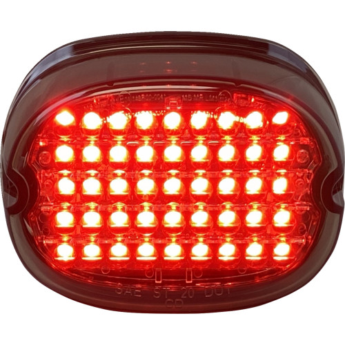 Custom Dynamics Taillight - No Window - Smoke Cd-Tl-Nw-S
