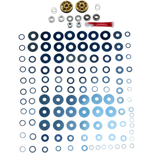 Race Tech Rebound Gold Valve Fork Kit - 24X6 Frgv 2401