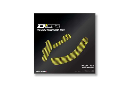 D-Cor 16-40-100 D-Cor Frame Grip Guard Decal Yellow 16-40-100