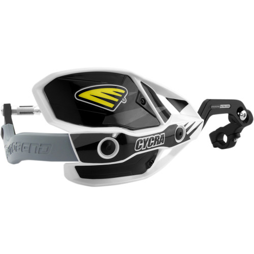 Cycra Handguards - Ultra - White/Black 1Cyc-7407-12X