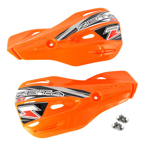 Zeta X3 Handguard Shield Orange Ze72-0409 Zeta X3 Handguard Shield Orange Ze72-0409
