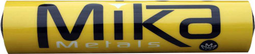 Mika Metals MK-YELLOW Mika Metals Bar Pad Injection Molded 9.75" Big Bike Yel Mk-Yellow