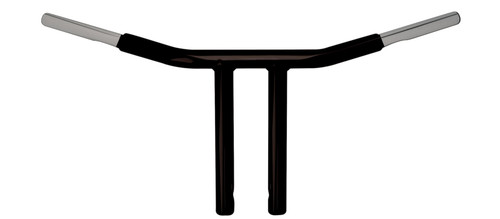 Wild 1 Chubby 10" Phsyco Drag Bar Satin Black Wo563B