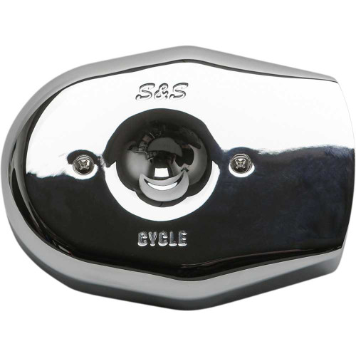 S&S CYCLE 1700592 S&S Cycle Air Cleaner Cover - Tribute - Chrome 170-0592