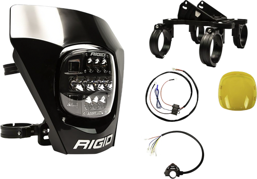Rigid 300416 Rigid Adapt Xe Extreme Led Enduro Led Moto Kit Black 300416