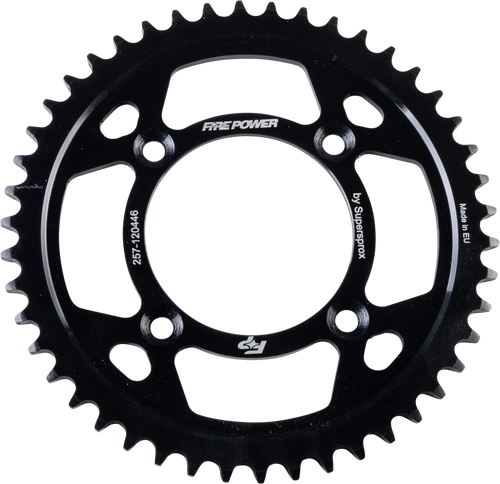 Fire Power FPS-1204-46-BLK Fire Power Rear Sprocket Steel 46T Blk Fps-1204-46-Blk