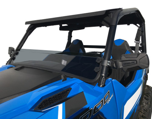 Spike Half Windshield Tnt Pol 77-1650-T