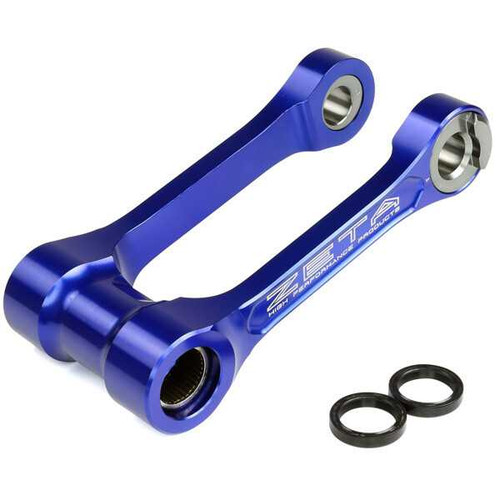 Zeta ZE56-01656 Zeta Adjustable Lowering Link Yam Blue Ze56-01656