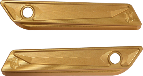 Kens Factory KFL-31G Kens Factory Nl Saddle Bag Hinge Cover Gold `23 Cvo 2024 Hx Roadglide Kfl-31G