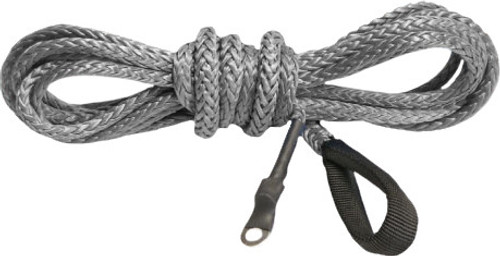 Kfi Synthetic Winch Plow Cable Smoke 12' Syn19-S12
