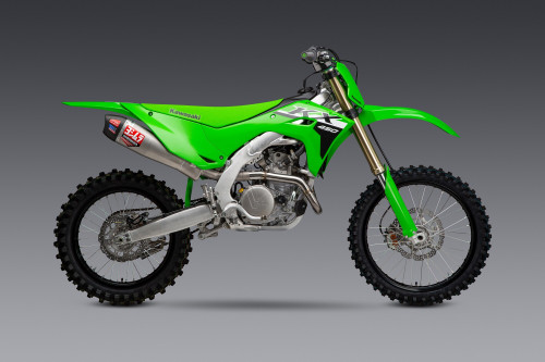 Yoshimura Rs-12 System Ss/Al/Cf Kx450 244730S320 Yoshimura Rs-12 System Ss/Al/Cf Kx450 244730S320