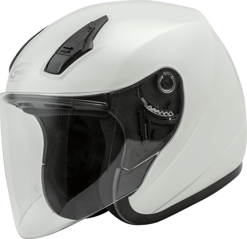 Gmax G317085N Gmax Of-17 Open-Face Helmet Pearl White Md G317085N