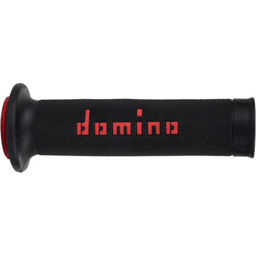 DOMINO A01041C4240B70 Domino Motogp Grips - Dual-Compound - Black/Red A01041C4240B7-0