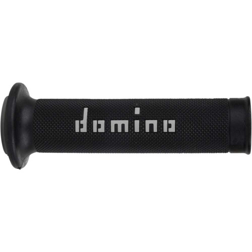 DOMINO A01041C5240B70 Domino Motogp Grips - Dual-Compound - Black/Gray A01041C5240B7-0