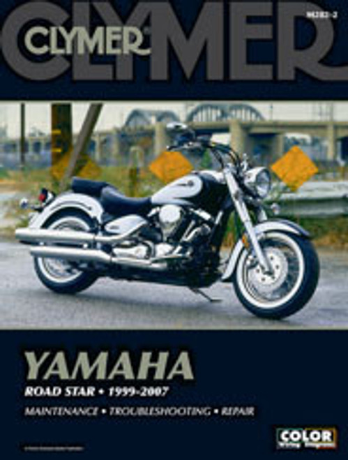 Clymer Repair Manual Yam Road Star Cm2822